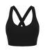 Tombo Womens/Ladies Medium Impact Core Bra (Black) - UTPC4412