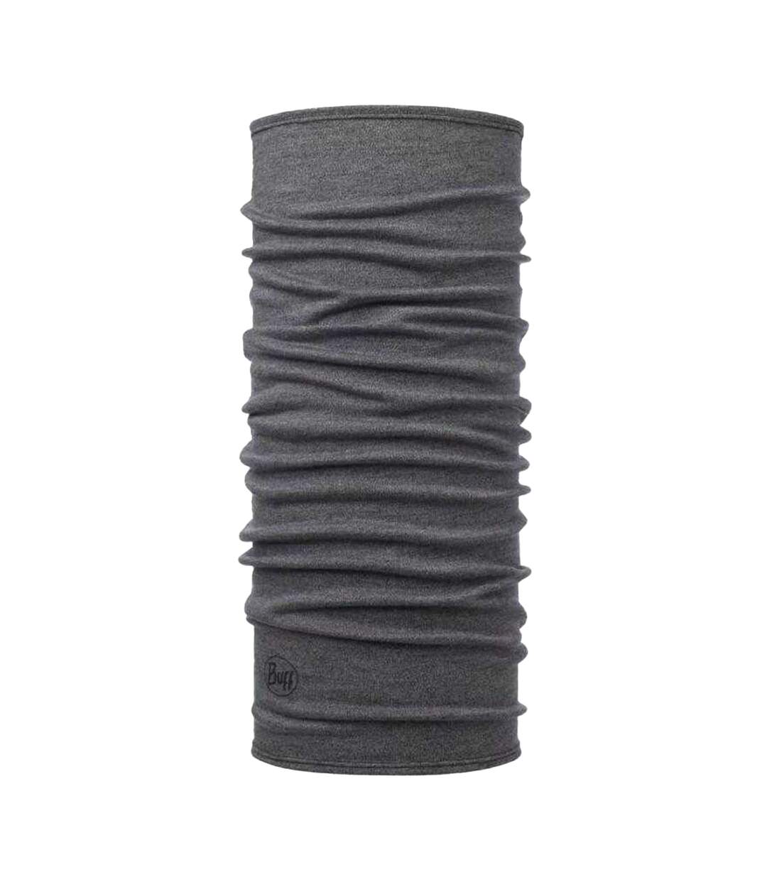 Unisex Adult Merino Neck Gaiter One Size Grey Silver Buff-1