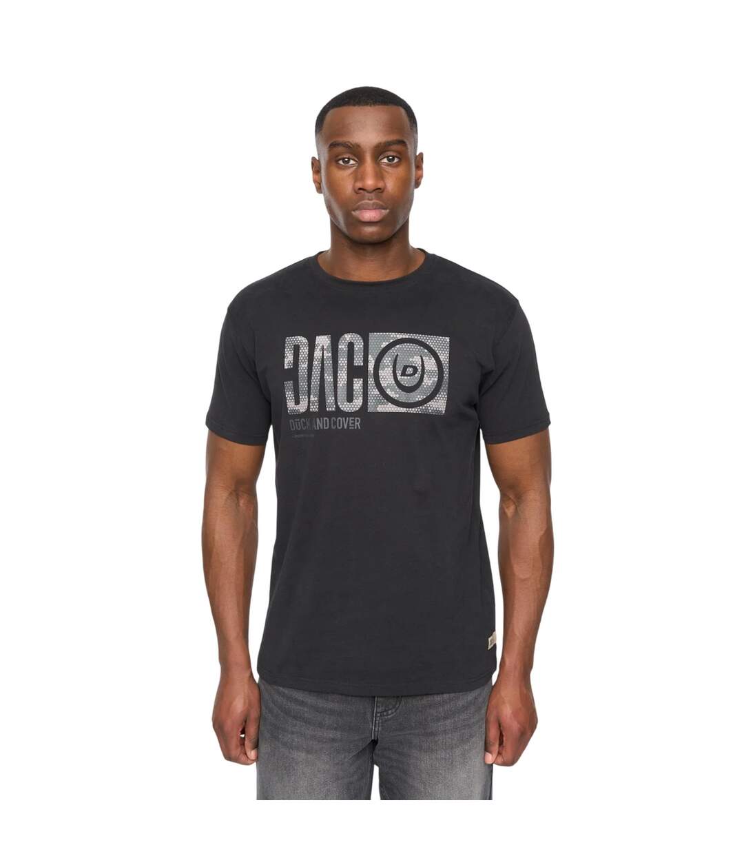 Mens Hexocamo T-shirt Black Duck And Cover-2