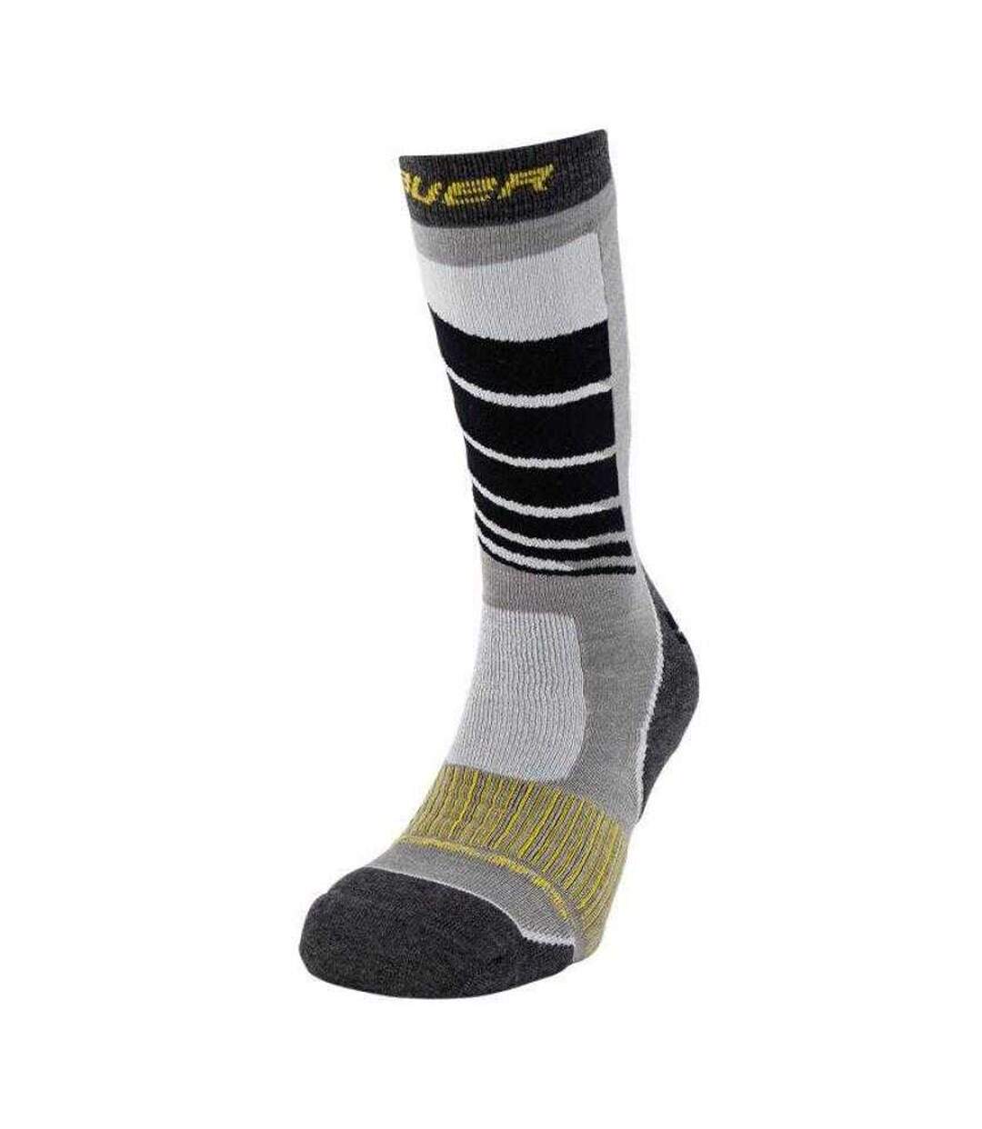 Chaussettes De Hockey Pro Supreme Adulte Gris Bauer-1