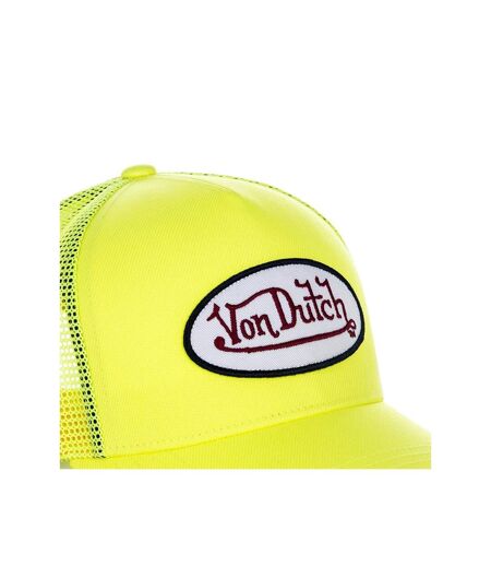 Casquette Trucker filet Fresh Jaune Vondutch