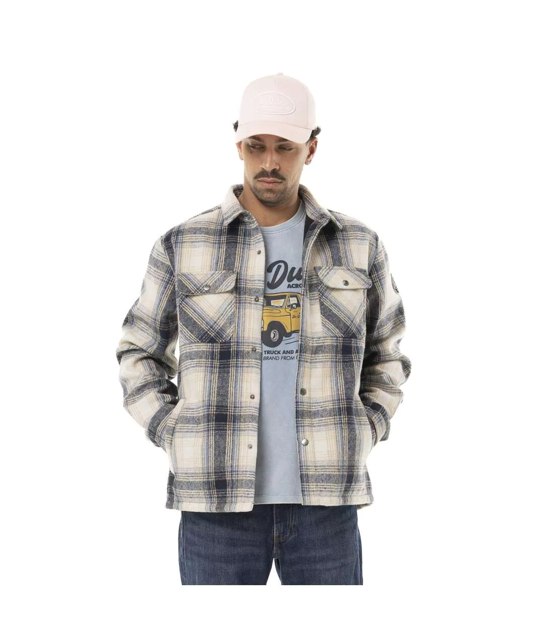 Surchemise homme en flanelle à carreaux Pepper Vondutch-1