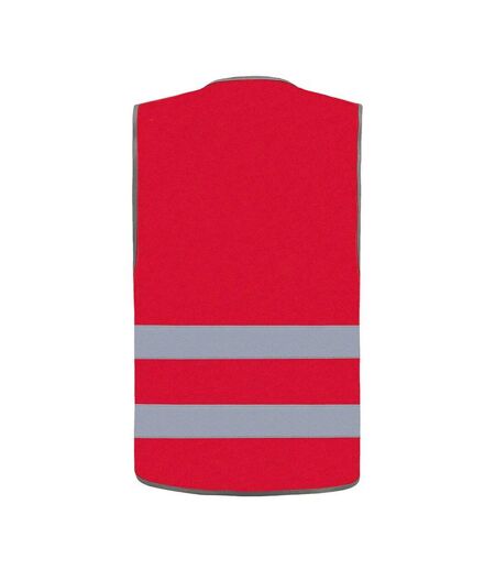 Gilet Haute Visibilité Passau Adulte Rouge Korntex