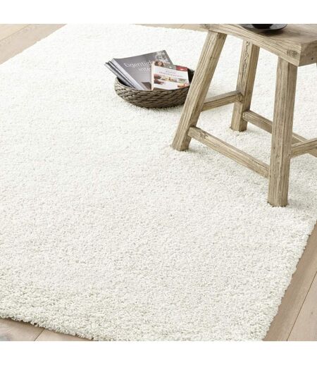 Tapis shaggy tissé motif uni AMORE 1