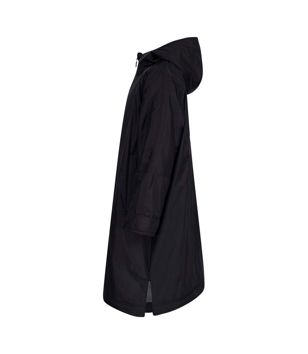 Unisex adult raincoat black Finden & Hales-3