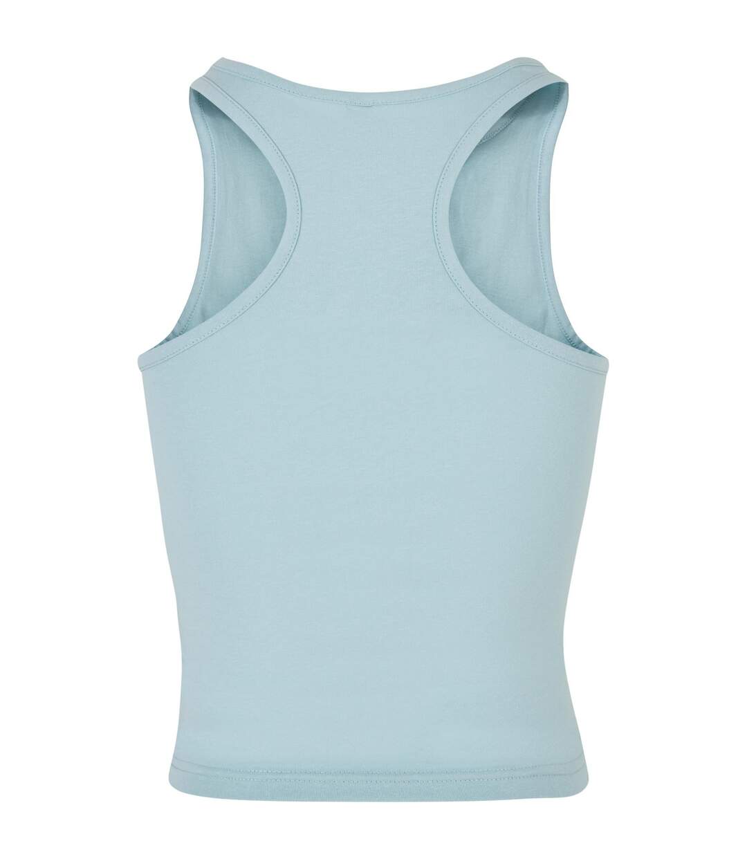 Womens/ladies Racerback Tank Top Ocean Blue Build Your Brand-2