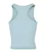 Womens/ladies Racerback Tank Top Ocean Blue Build Your Brand-2