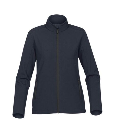 Veste Softshell Orbiter Femme Bleu Marine Carbone Stormtech