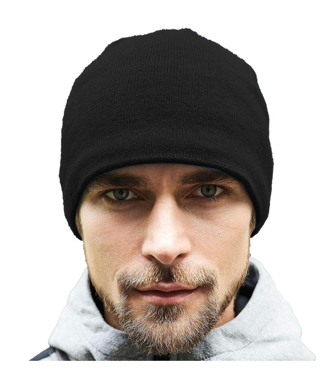 Unisex Adult Active Performance Beanie Black Beechfield-3
