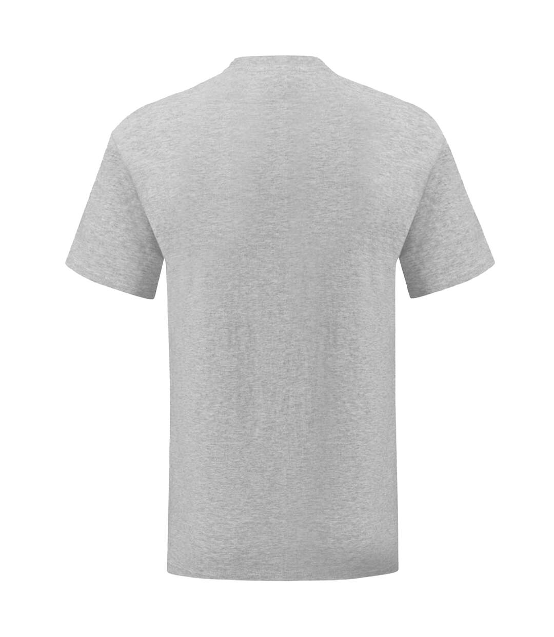 T-shirt manches courtes iconic homme gris clair chiné Fruit of the Loom-2