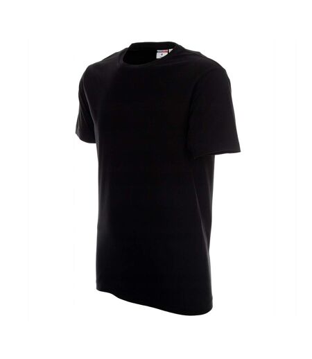 T-shirt Motif/style Uni Homme Noir Promostars
