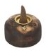 Coffret d'Encens en Bois Taly 25cm Marron-4