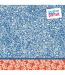 Lot de 20 Serviettes en Papier Japan 38x38cm Bleu-1