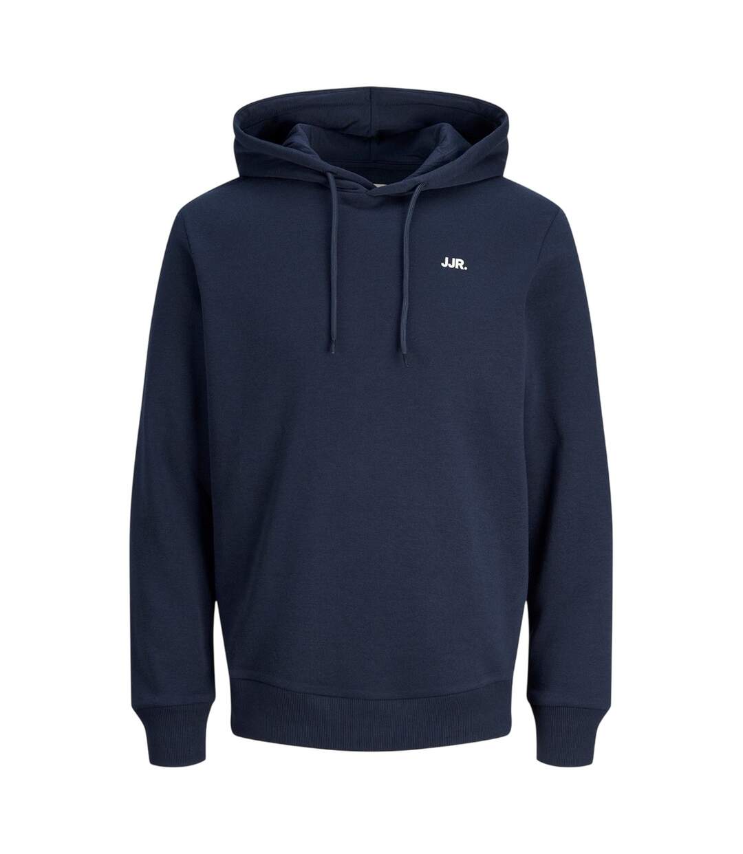 Mens Logo Regular Hoodie Navy JJ Rebel-2
