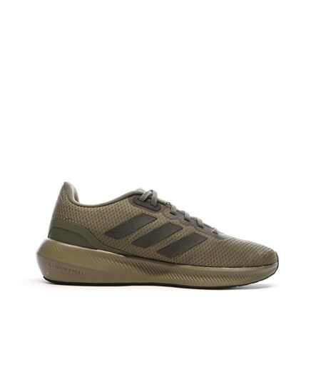 Chaussures de running kakis homme adidas runfalcon 3.0