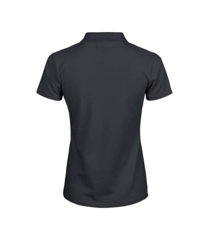 Tee Jays Womens/Ladies Luxury Stretch Short Sleeve Polo Shirt (Dark Grey) - UTBC3307