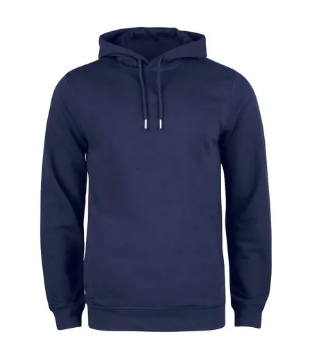 Sweat À Capuche Premium Homme Bleu Marine Foncé Clique