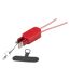 Anser 5 In 1 Recycled Plastic Phone Lanyard Red Floso-4