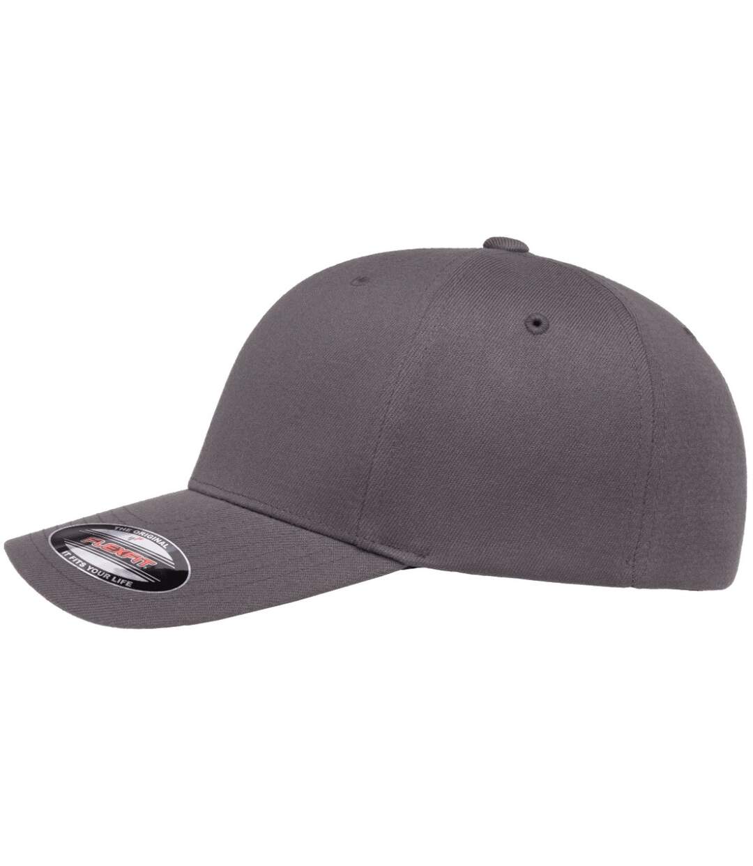 Casquette de baseball flexfit adulte gris Yupoong