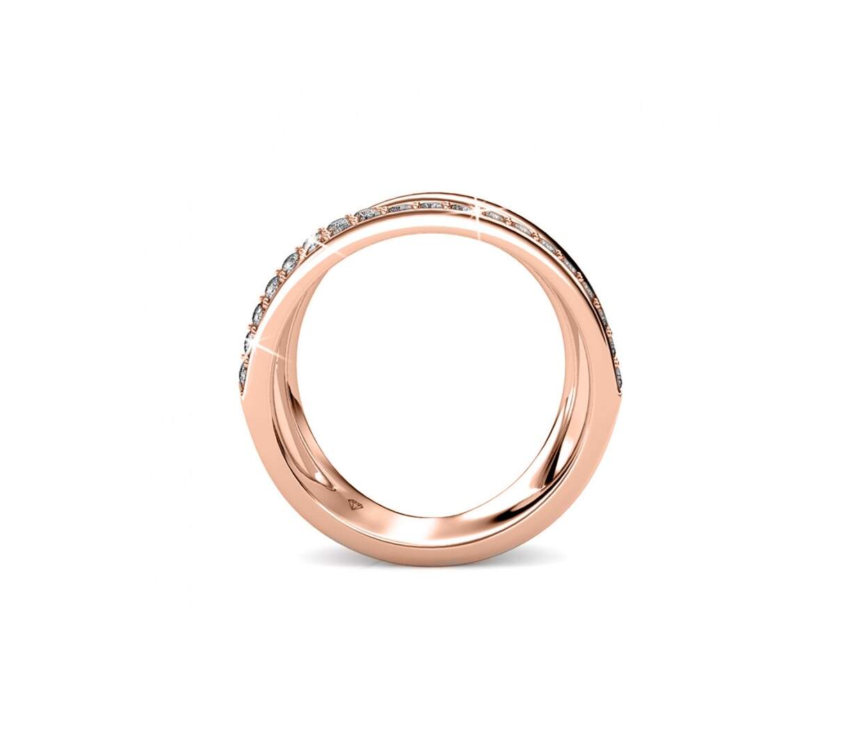 Bague Luminous Bow, Cristal d'Autriche-4