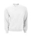 B&C Mens Crew Neck Sweatshirt Top (White) - UTBC1297-1