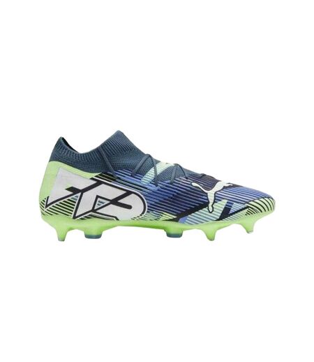 Chaussures De Foot Pour Terrain Souple Motif/style À Rayures Future Match Homme Bleu Marine Foncé Vert Puma