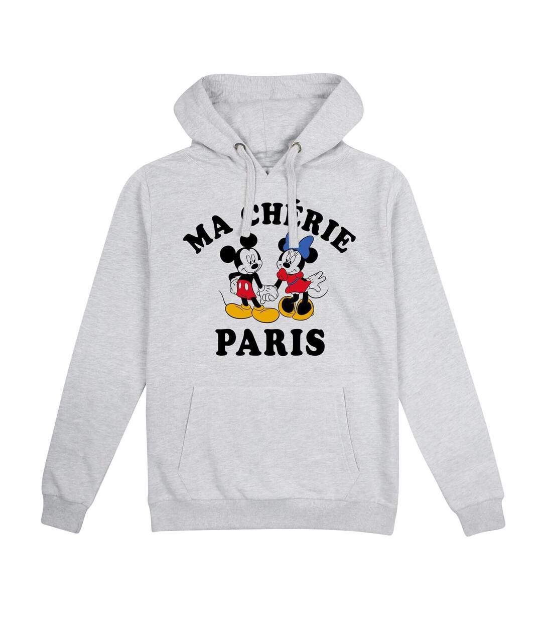 Disney - Sweat à capuche PARIS - Femme (Gris chiné) - UTTV2084-1