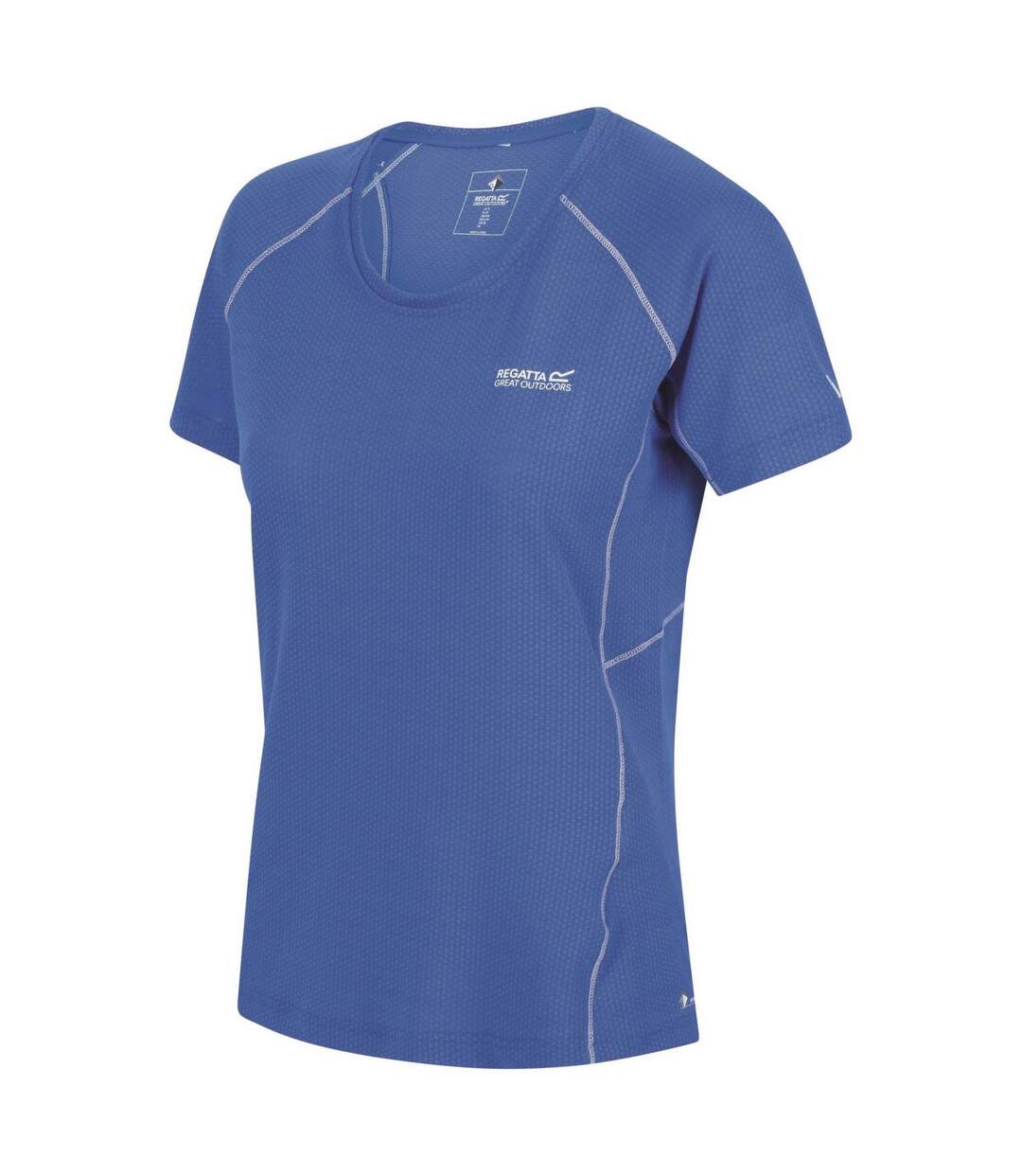 Womens/ladies devote ii t-shirt sonic blue Regatta