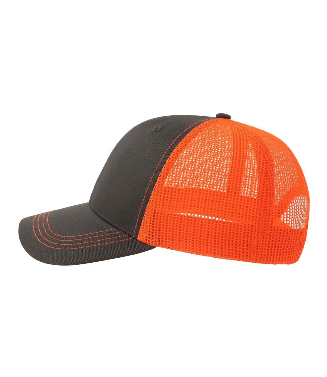 Casquette Trucker Motif/style 6 Panneaux Sonic-s Adulte Gris Foncé Orange Fluorescent Atlantis Headwear-3