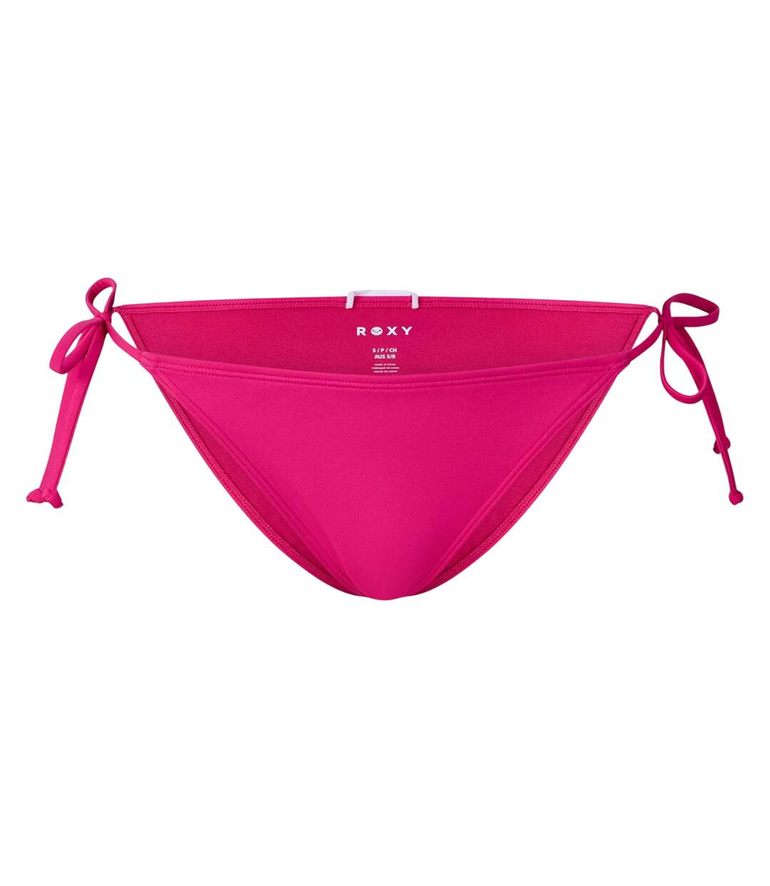 Bas De Maillot De Bain Motif/style Uni Femme Fuchsia Roxy-1