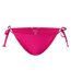 Bas De Maillot De Bain Motif/style Uni Femme Fuchsia Roxy-1