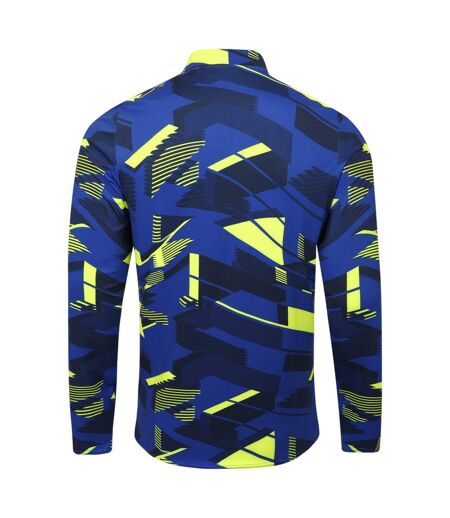 Haut De Sport Entraînement Motif/style Graphique Homme Bleu Jaune Umbro
