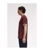 T-shirt Motif/style Rayure Contrastée Sur Bord Homme Pourpre Fred Perry-3