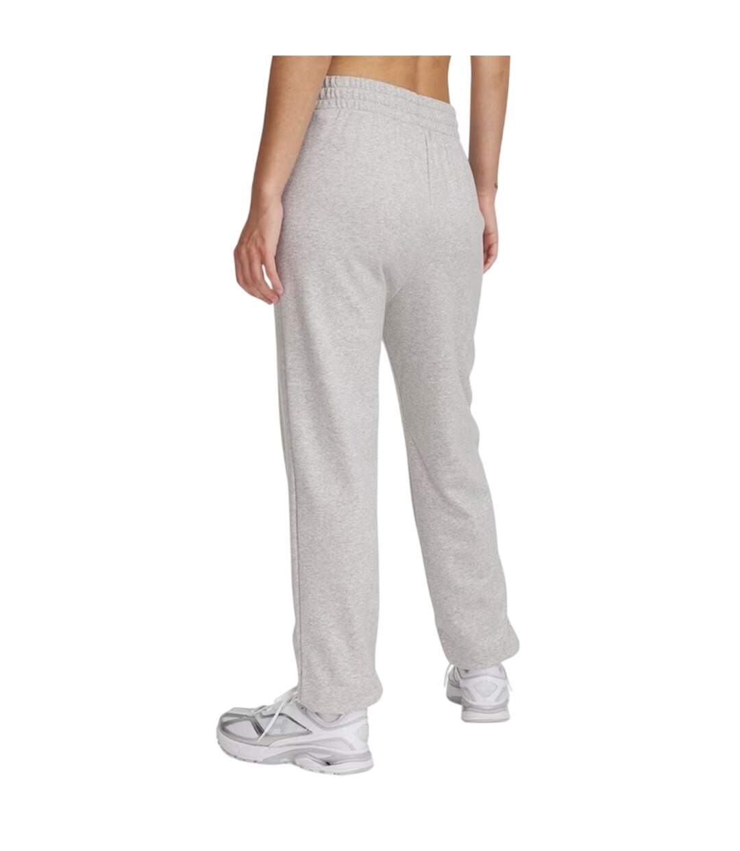 Womens/ladies Rival Terrycloth Joggers Frost Gray Under Armour-3