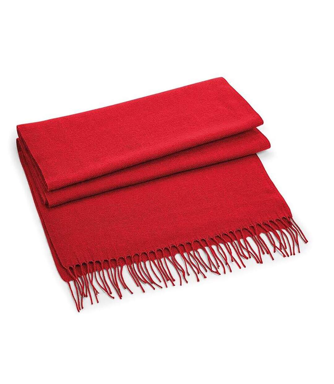 Classic woven scarf one size classic red Beechfield-1