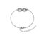 Bracelet Infinity Eight, Cristal d'Autriche-2