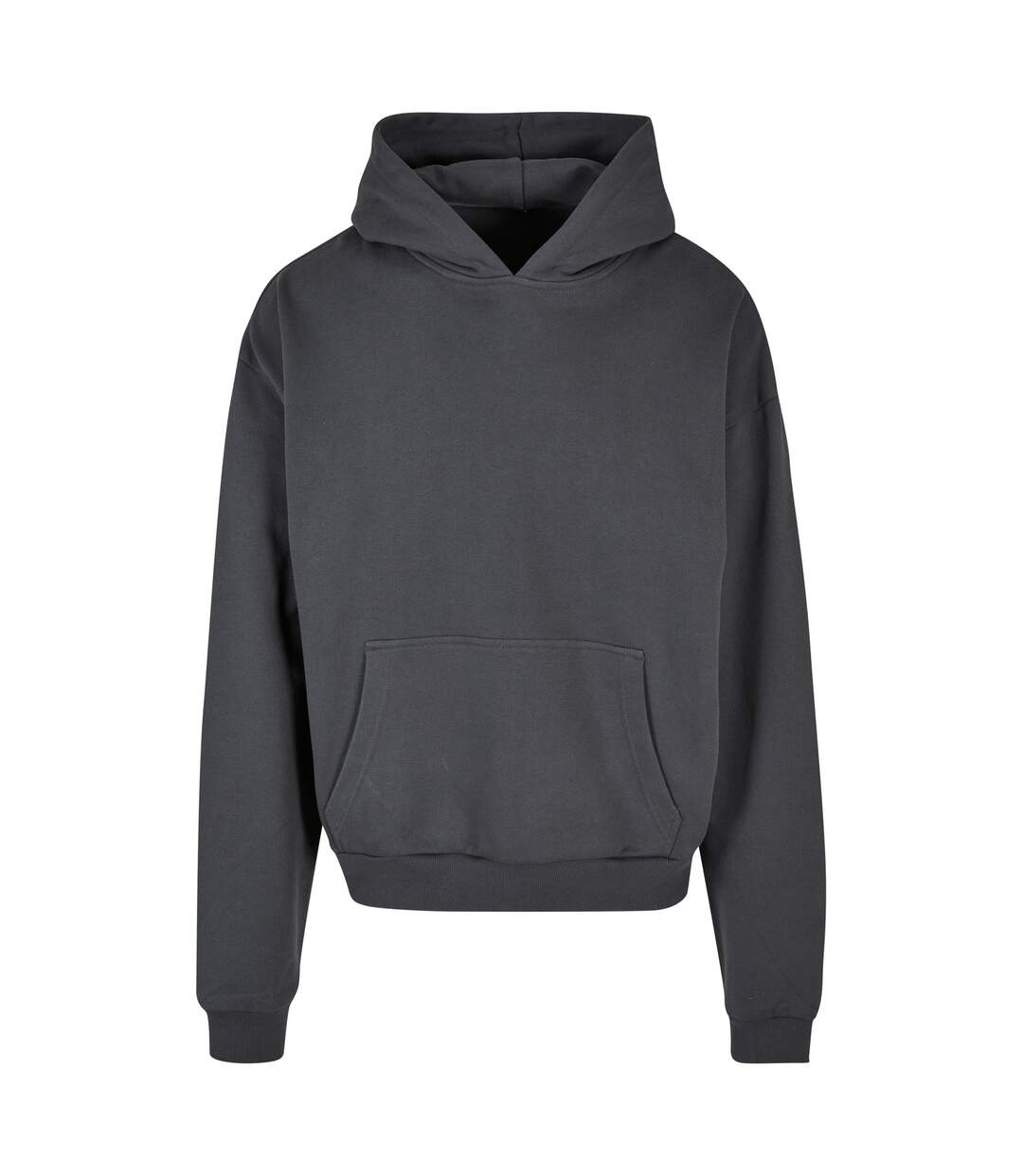 Sweat à capuche homme gris foncé Build Your Brand-1