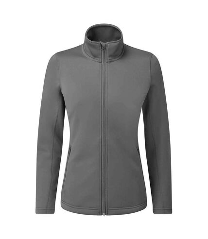 Premier Womens/Ladies Sustainable Zipped Jacket (Dark Grey)