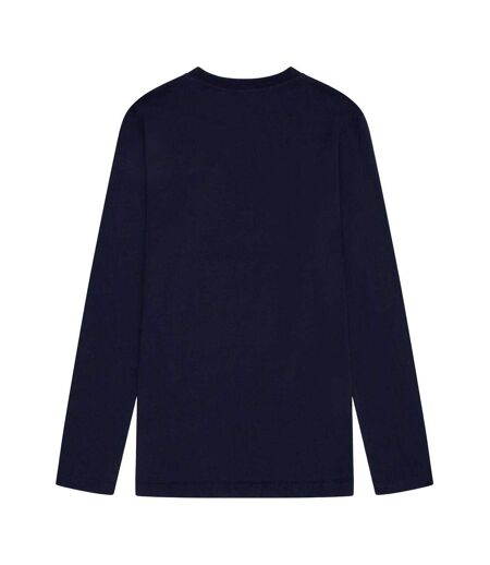 T-shirt Motif/style Gros Logo Wentworth Homme Bleu Marine Fenchurch
