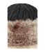 Womens/ladies faux fur winter hat grey Mountain Warehouse