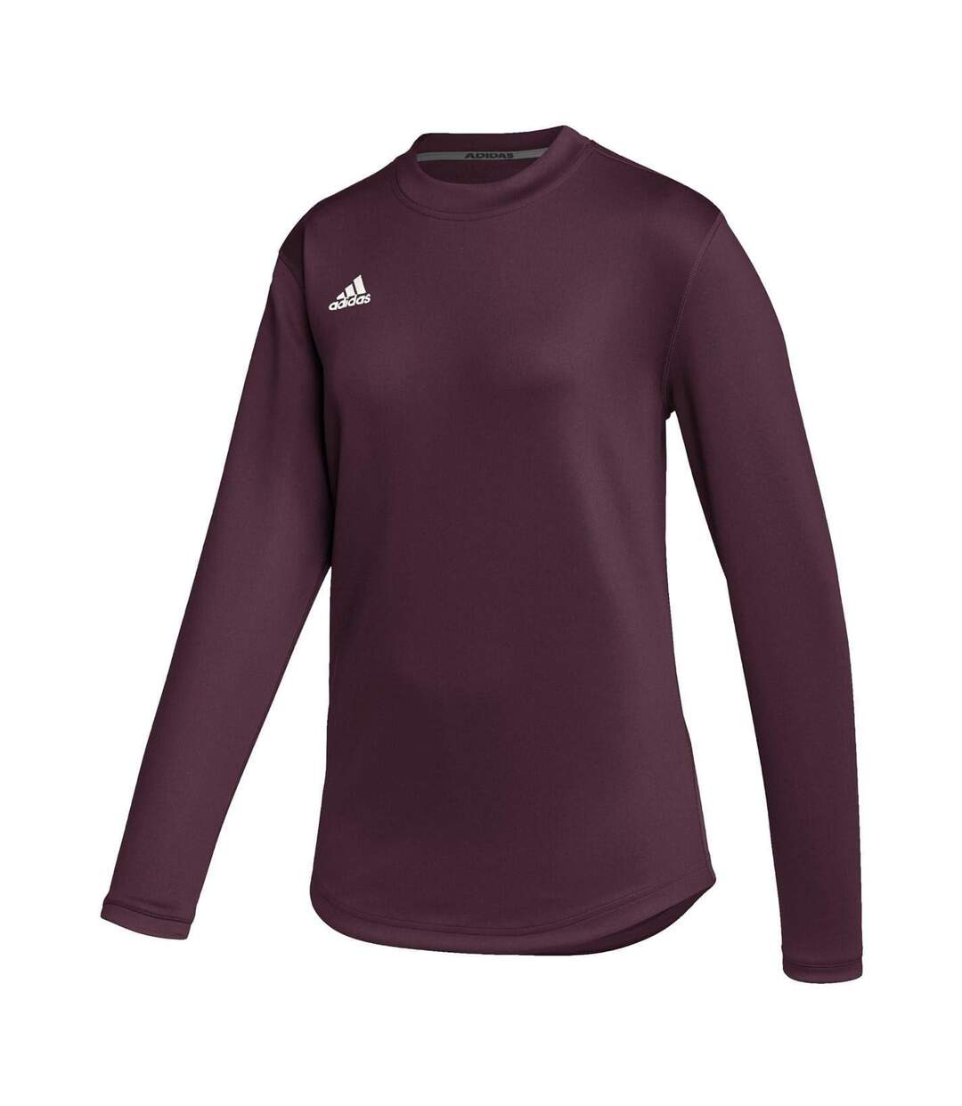Womens/ladies Top Maroon Adidas-1