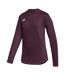 Womens/ladies Top Maroon Adidas-1
