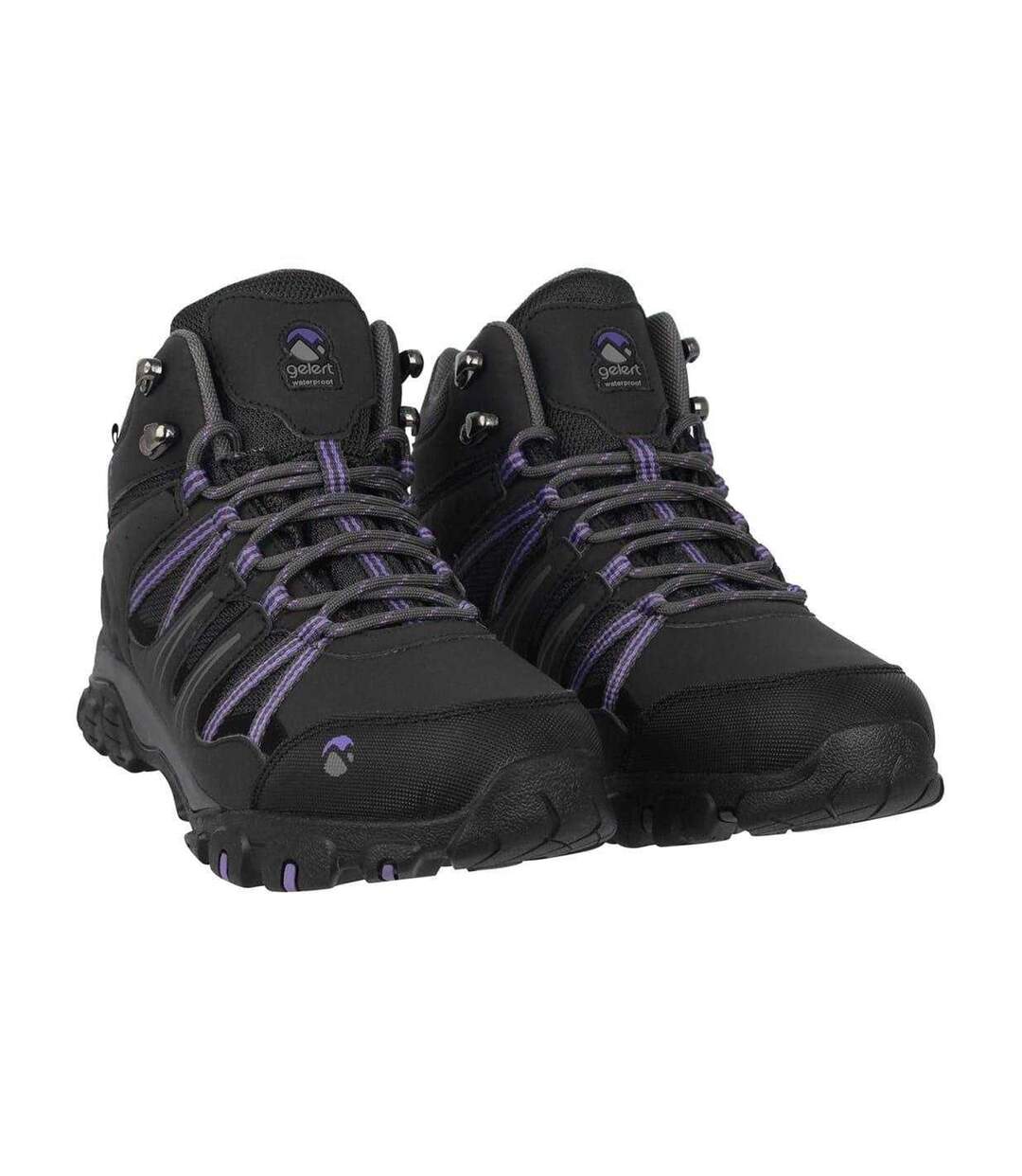 Chaussures Montantes De Marche Horizon Femme Bleu Marine Gelert-1