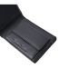 Punched Leather Wallet One Size Black Lambretta-3