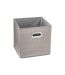 Boîte de Rangement Carrée Pliable Mix n'Modul 31x31cm Beige Chiné-1