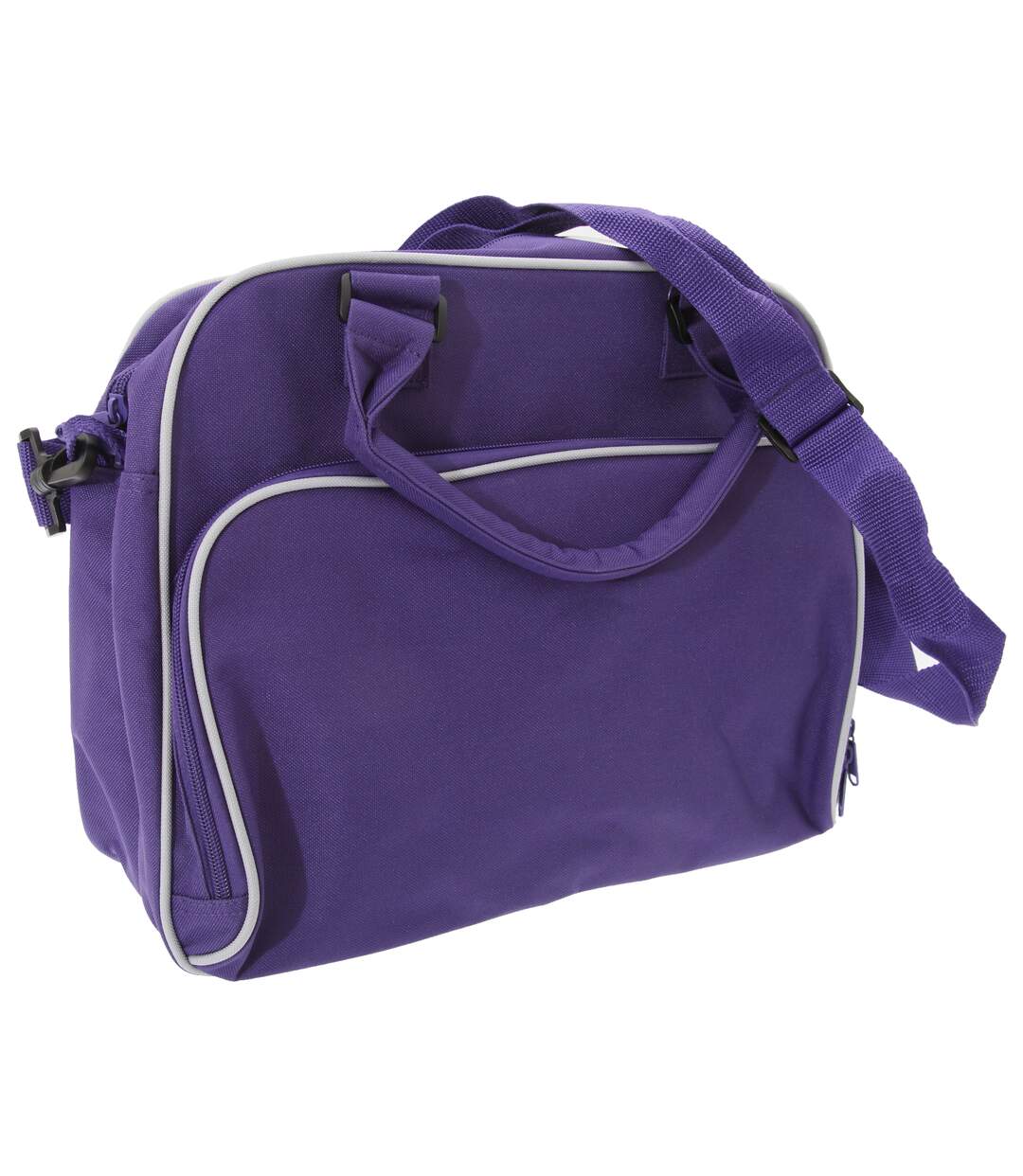 Lot de 2  Sac de danse messager 15 litres taille unique violet/gris clair Bagbase