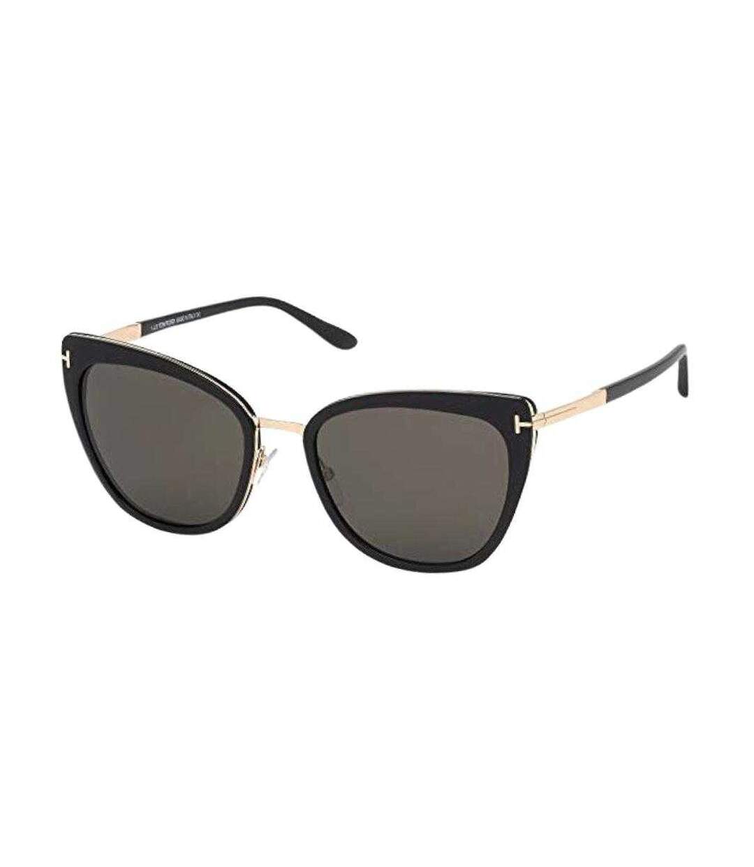 Womens/ladies Simona Smoke Sunglasses One Size Rose Gold Shiny Tom Ford-2