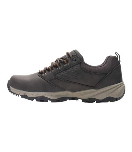 Chaussures Basses De Marche Imperméables Amble Homme Marron Gris Foncé Marron Clair Regatta