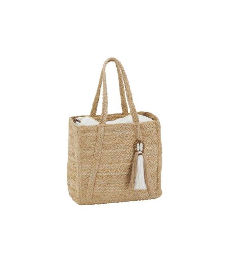 Sac rectangulaire en jute naturel