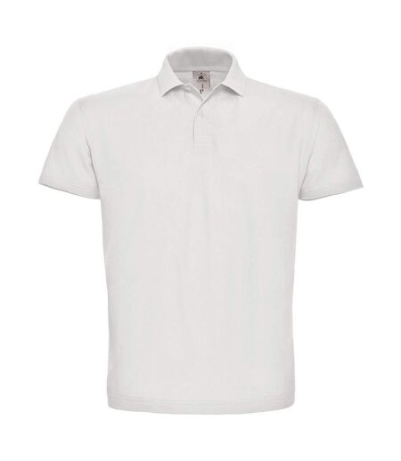 Polo id.001 homme blanc B&C